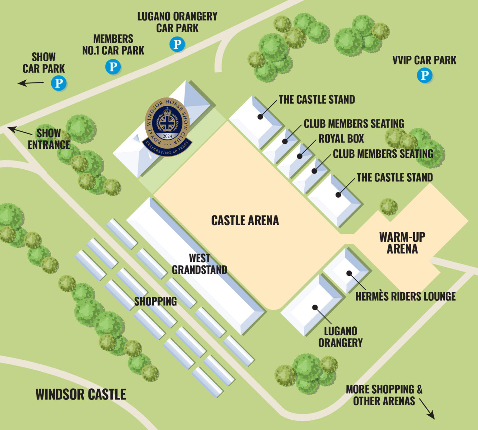 Club Enclosure Amenities | Royal Windsor Horse Show