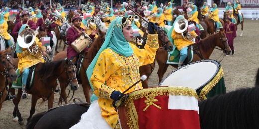 Oman Lady Drummer