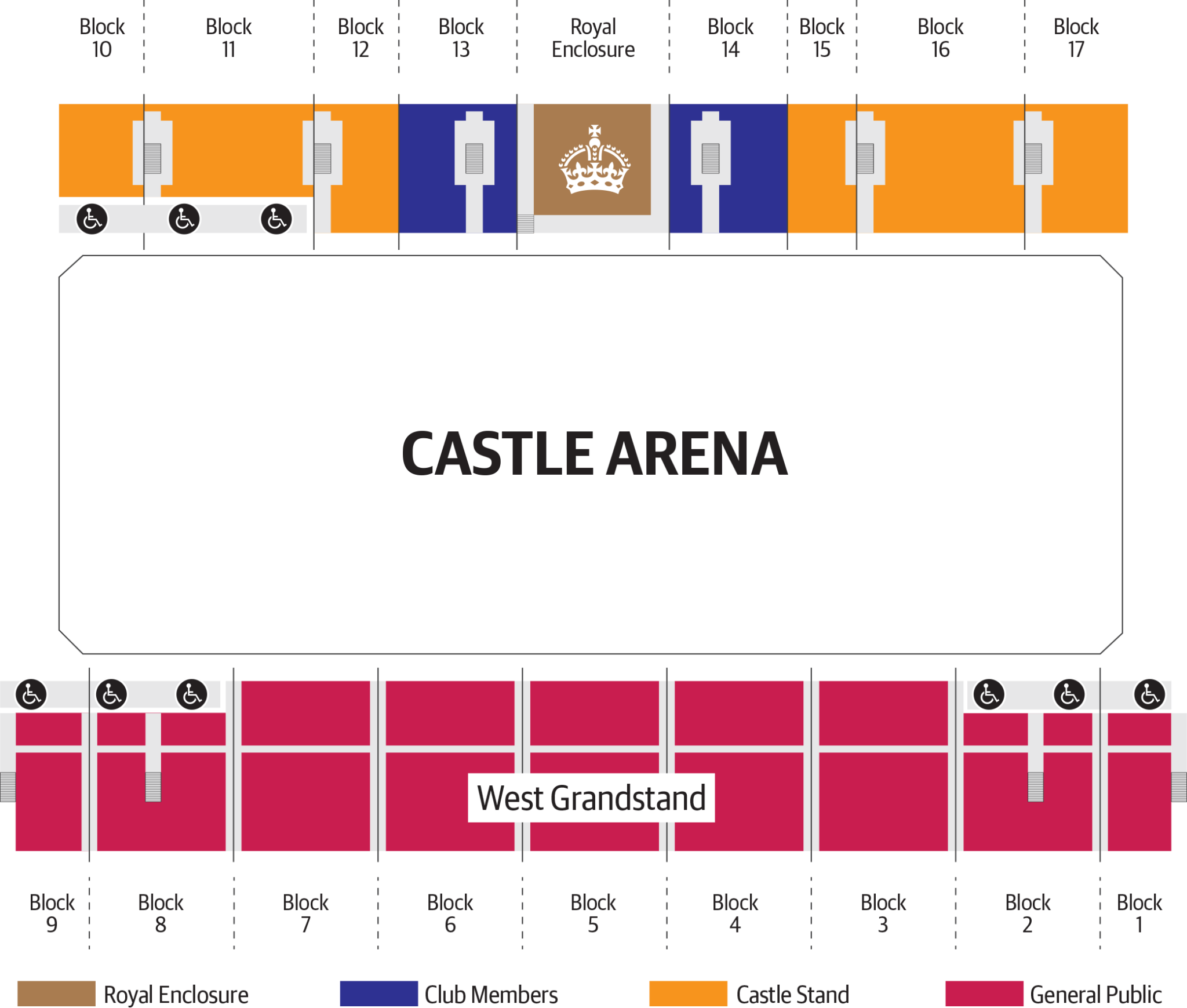 Castle Ridge Seating Chart General Entry & Castle Stand Tickets | Royal Windsor Horse Show